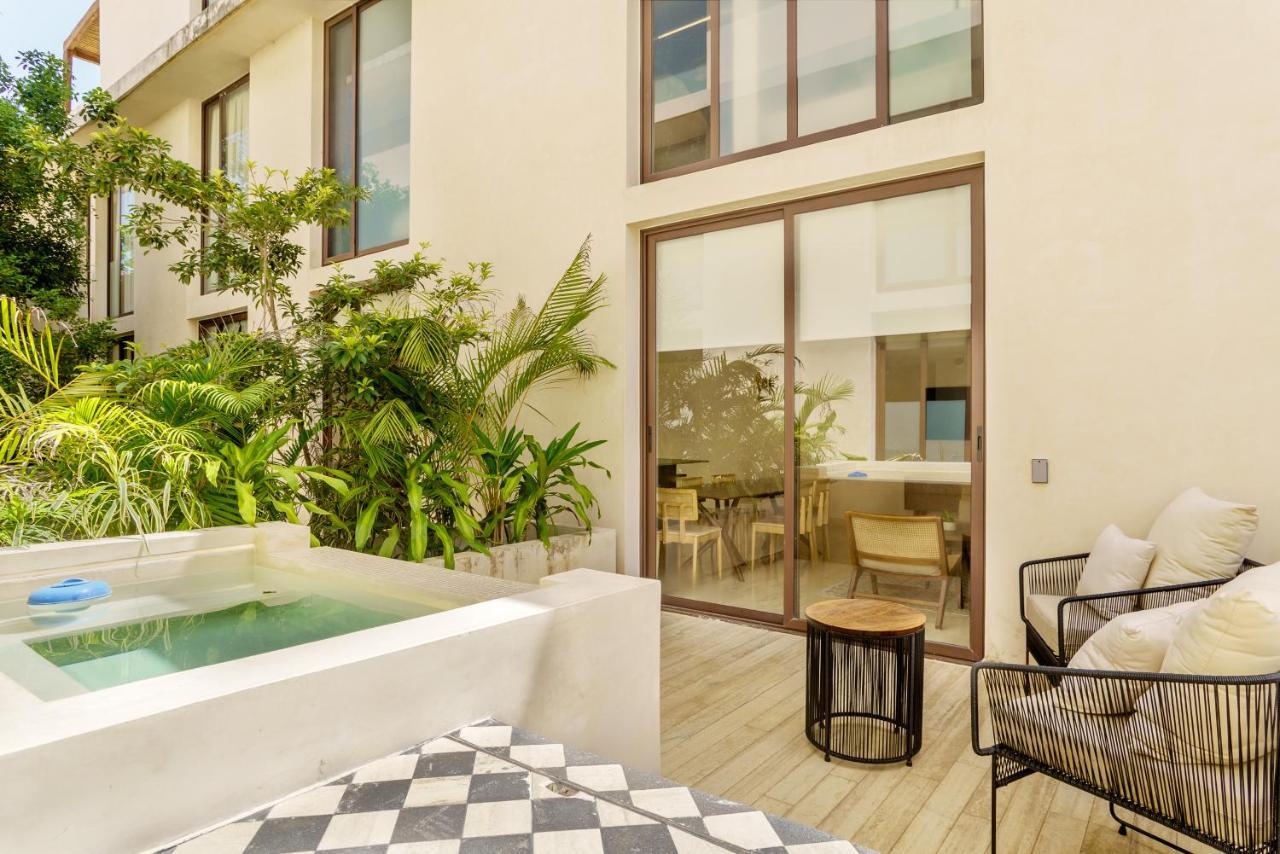 205 Perfect Location 3 Bedrooms Apartment Tulum Pueblo Buitenkant foto