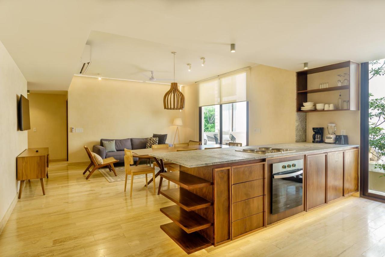 205 Perfect Location 3 Bedrooms Apartment Tulum Pueblo Buitenkant foto