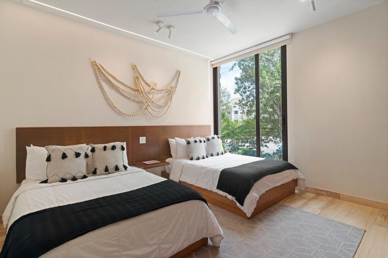 205 Perfect Location 3 Bedrooms Apartment Tulum Pueblo Buitenkant foto