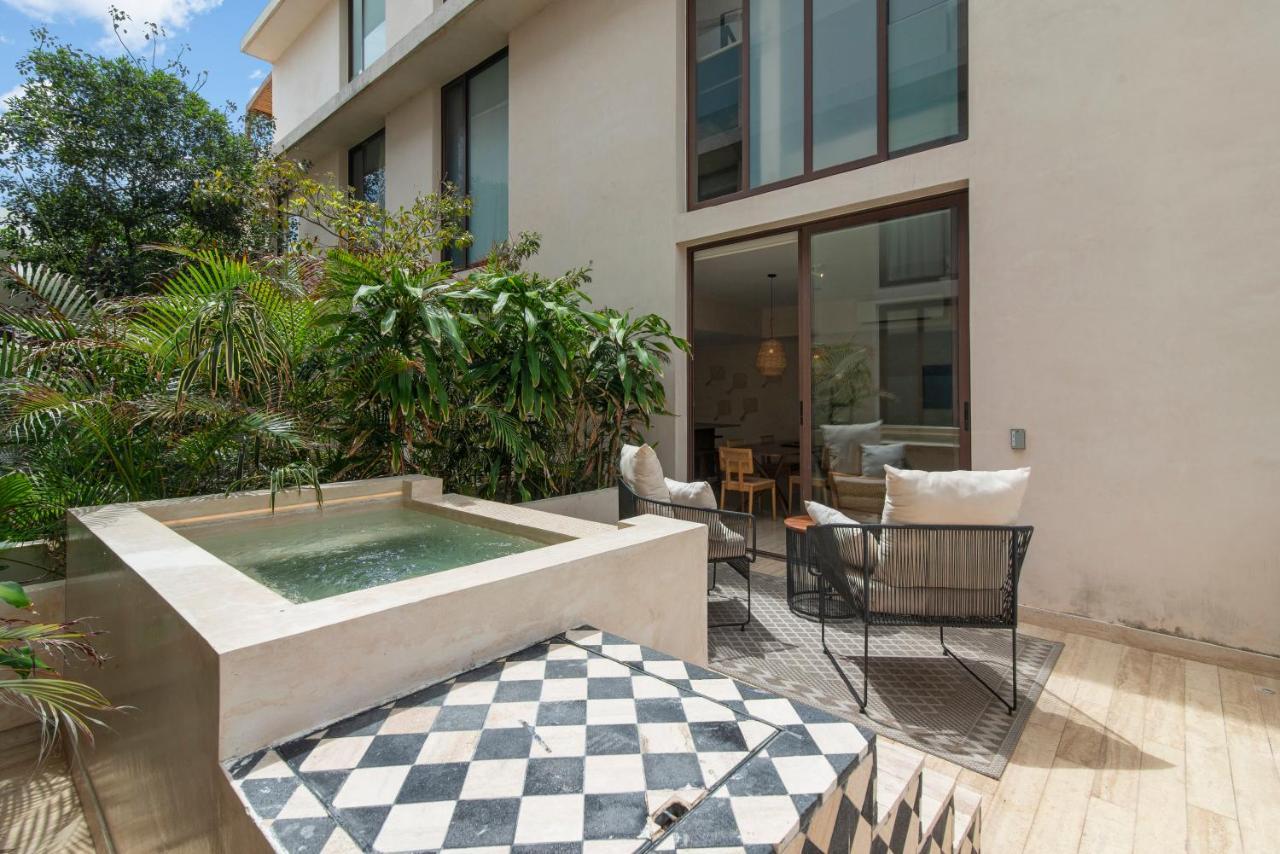 205 Perfect Location 3 Bedrooms Apartment Tulum Pueblo Buitenkant foto