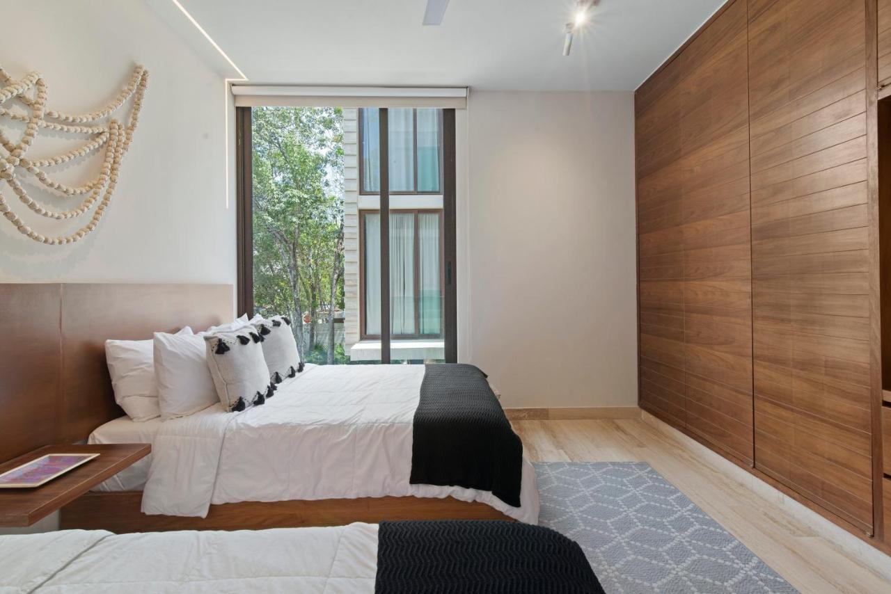 205 Perfect Location 3 Bedrooms Apartment Tulum Pueblo Buitenkant foto